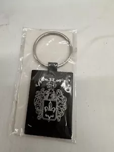 Scion Toyota Gunmetal Black Keyring Fob New & Sealed Promotional 1 7/8" x 1 3/8" - Picture 1 of 3