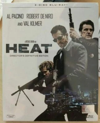 Heat (1995) Limited 2 Disc Blu-ray - All Region - Pacino, De Niro, Crime - Image 1 of 3