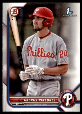 2022 Bowman Draft 1st Edition #BD-142 Gabriel Rincones - Image 1 of 2