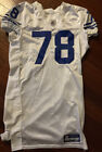 Mike Pollak Game Used 2010 Indianapolis Colts Gu Nfl Psa Size 52 Extra 6 Inch