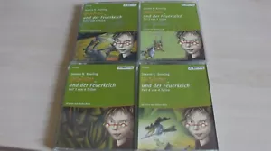 Harry Potter und der Feuerkelch 8 MC / 4Teile - komplette Lesung von Rufus Beck - Bild 1 von 2