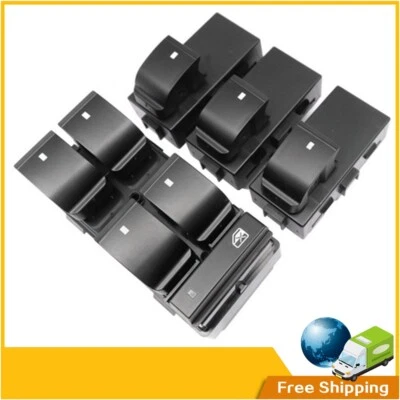 Interruptor de janela 4x para Chevy Silverado GMC Sierra 1500 2500 HD 3500 HD 2007-2013 - Imagem 1 de 4