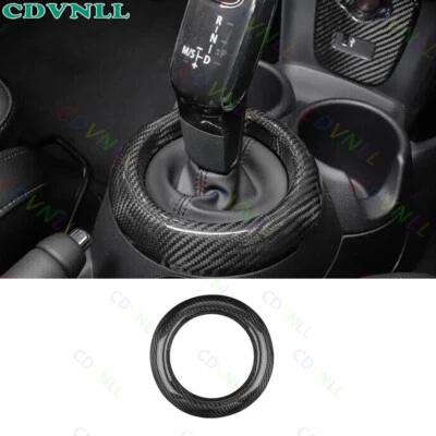 For Mini Cooper Clubman F54 Dry Carbon Fiber Central Console Gear Shift Panel — 第 1/4 张图片