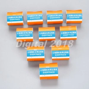 10 Rolls 50mm*20m Thermal Printing Paper for ECG/EKG Machine Patient Monitor - Picture 1 of 10