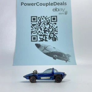 Vintage Blue USA Matchbox Hot Wheels Redline 1967 Mattel Silhouette EXC! - Picture 1 of 9