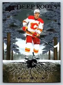 2023-24 Upper Deck Deep Roots Mikael Backlund Calgary Flames #DR-27 - Picture 1 of 2