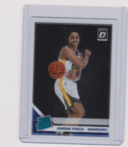 2019-20 Panini Optic #169 Jordan Poole. Rookie Card. Warriors. Wizards - Picture 1 of 1