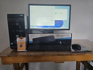 HP Pro 3500 Series PC Setup i3-3220 120GB SSD 8GB RAM 11 Pro + 21.5'' Acer - Afbeelding 1 van 14