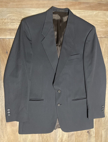 Giacca cappotto sportivo lana vintage Givenchy Monsieur blazer marrone uomo taglia 42R