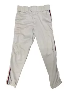 Pantalone da baseball uomo Rawlings taglia 38 grigio con tubino blu navy e marrone - Foto 1 di 5