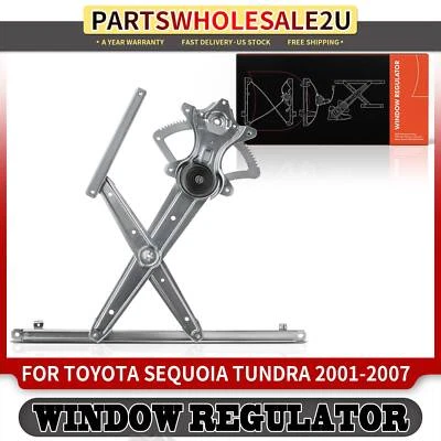 Regulador de ventana eléctrica delantero izquierdo para Toyota Sequoia 2001-2007 Tundra 2004-2006 Foto 1 de 4