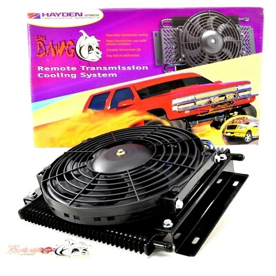 Hayden Remote Transmission Oil Cooler with Fan  526 - Image 1 of 4