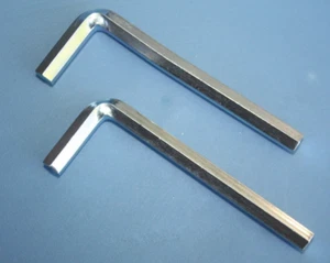 2- Allen wrench  15/64"  L shape Hex - Picture 1 of 3