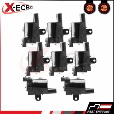 Ignition Coils For Chevrolet Silverado 1500 4.8L 5.3L 2005 2004 2003 2002 2001 - Image 1 of 4