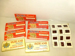 Juegos de diapositivas Kodak vintage Roma Roma Italia y Vaticano 84 diapositivas en total - Imagen 1 de 5