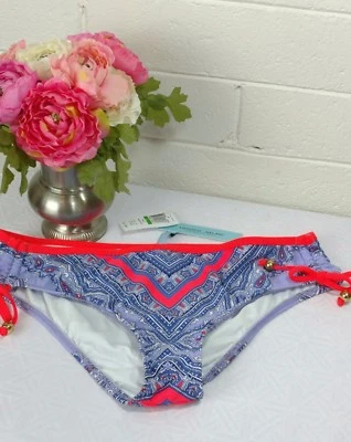 NUEVO CON ETIQUETAS Mujer ANTONIO MELANI TRAJE DE BAÑO BIKINI PARTE INFERIOR Talla L Túnel Corbata Pantalón BAILEY Foto 1 de 4