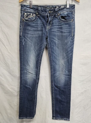 Pantalones de mezclilla Miss Me talla 31 ajustados azules para mujer Foto 1 de 3