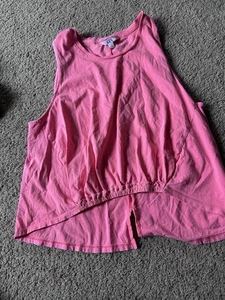 Joy Lab Neon Pink Women’s Workout Tank Size Large Sleeveless - Picture 1 of 8