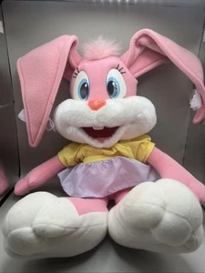 Peluche Playskool Babs Bunny De Colección Tiny Toon Adventures Peluche 1990 Hablando - Imagen 1 de 9