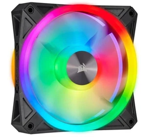 Corsair iCUE QL120 RGB, 120-mm RGB LED wentylator PWM RGB-L - Zdjęcie 1 z 6