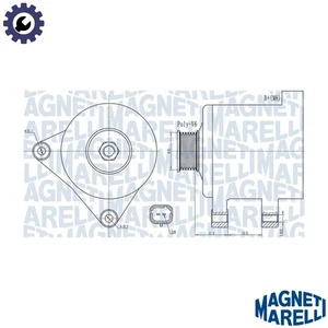 ALTERNATOR 063732015010 FOR PEUGEOT CITROEN C5/II/Break C8 6FY 1.7L 3FY 2.2L C8 - Picture 1 of 9