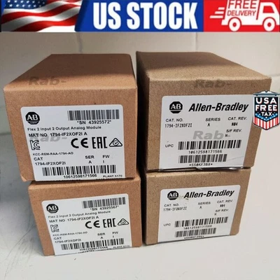 Nuevo módulo analógico de E/S flexible AB 1794-IF2I, 2 entradas/2 salidas aislado impuestos libres de EE. UU. Foto 1 de 3