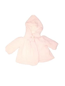 CC Baby Girls Pink Zip Up Hoodie 9 - Picture 1 of 2