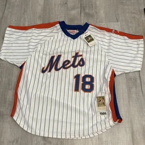 New York Mets Mitchell & Ness 1986 Darryl Strawberry Jersey Sz 48 XL - NWT - Picture 1 of 15