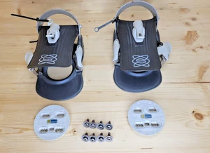 Switch Standard X Step-In Snowboard Bindings w/ Plates Mounting Hardware Strap - Picture 1 of 13