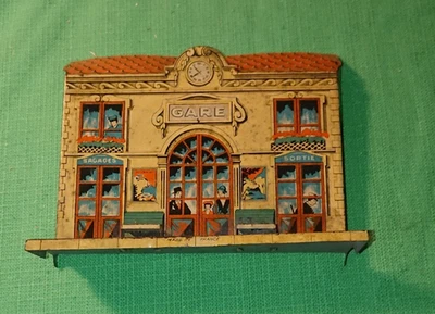 Gare en tôle lithographiée CR Charles Rossignol - Imagen 1 de 4