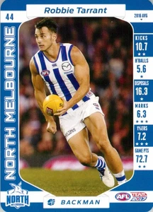 2017 North Melbourne Kangaroos AFL TeamCoach Card - Robbie Tarrant - Picture 1 of 3