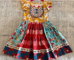 Wildflowers clothing Girls Size 4 Dress Worn Once -Back To School - Picture 1 of 4