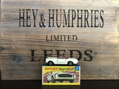 Matchbox Superfast n.27A-1.Prima versione VNM confezione originale del 1970 - Immagine 1 di 4