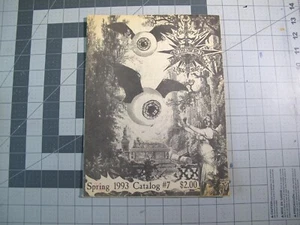 vtg 1990s Goth ephemera - Netherworld mailorder catalog Clothing Death Masks + - Picture 1 of 11