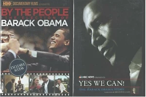 BLACK HISTORY: Barack Obama-By the People(Election)+Yes We Can(Story)- NEW 2 DVD - Picture 1 of 1