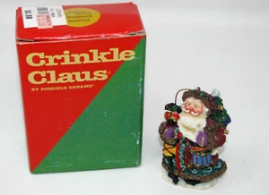 Crinkle Claus Father Christmas Ornament 659703 Possible Dreams 1996 - Picture 1 of 6