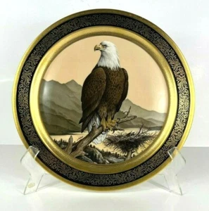 1976 Pickard China American Bald Eagle Plate 13" Signed James Lockhart 1698/2000 - Picture 1 of 7
