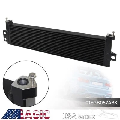 Performance Oil Cooler For BMW M3 M4 M2 S55 F80 F82 F83 F87 F8X 2015-2020 Black Foto 1 de 4