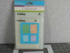 CUTTLEBUG WEDDING SUITE SET 4 EMBOSSING FOLDERS A2 & 5 x 7 - Picture 1 of 4