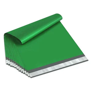 1000 Stück 7,5 x 10,5 Grün Poly Versandtaschen 2 Mil Versandumschläge Versandtaschen - Bild 1 von 7