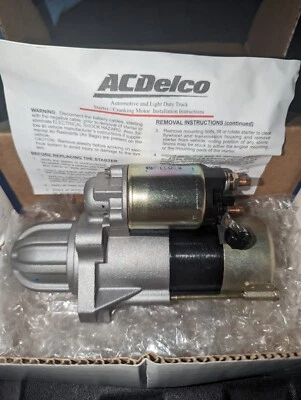AC Delco Cadillac Oldsmobile Pontiac Truck DeVille Allante Concours Starter  - Image 1 of 4
