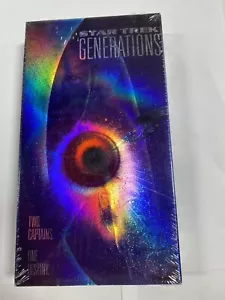 Star Trek: Generations (NEW SEALED VHS 1995) Patrick Stewart, William Shatner - Imagen 1 de 5