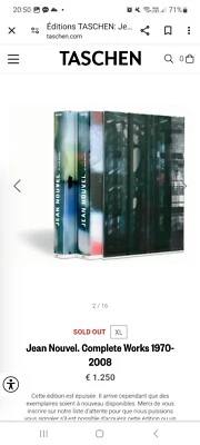 livre de collection Jean nouvel by jean nouvel 1970-2008 - Photo 1/3