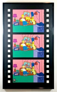 S/O Shocking the Simpsons Giclee Print Paper Srt couch gag Matt Groening - Picture 1 of 1