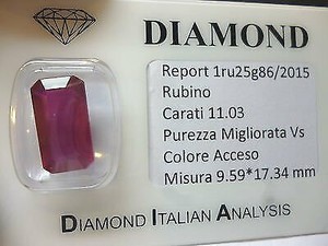 Rubino Burma Taglio Ovale 4 44 Ct Grs Luxedo Gemme