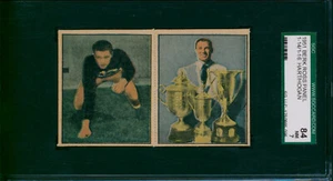 1951 Berk Ross Panel BEN HOGAN LEON HART RC #1-14/1-16 SP SGC 84 Near Mint 7 - Picture 1 of 2