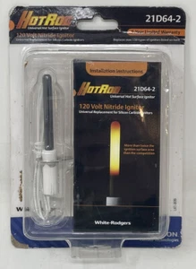White-Rodgers 21D64-2 HotRod LP/NG 120V Universal Hot Surface Nitride Ignitor - Picture 1 of 1