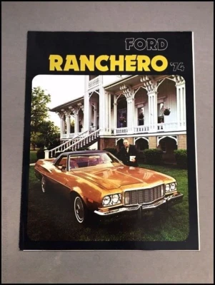 1974 Ford Ranchero Pickup Truck Vintage Sales Brochure Catalog - GT 500 Squire - Изображение 1 из 4