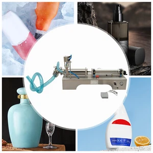 Pneumatische Abfüllmaschine flüssige Füllmaschine für Flüssigkeiten 100-1000ml - Imagen 1 de 16