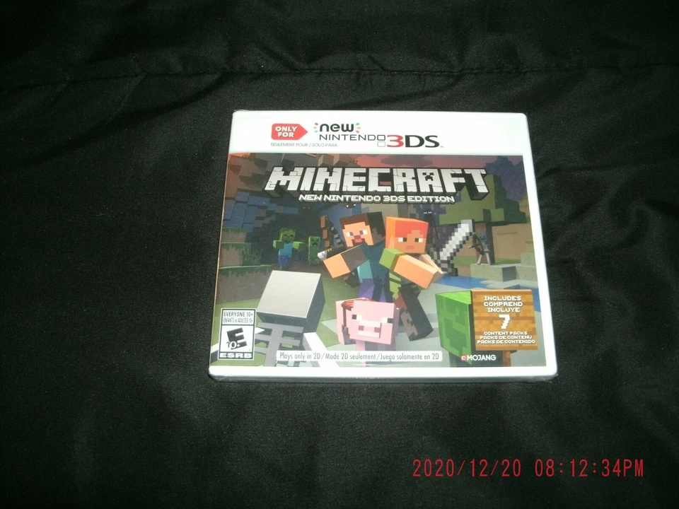 Minecraft: Nueva Edición Nintendo 3DS (Nueva 3DS/Nueva 2DS) Nueva Sellada de Fábrica Foto 1 de 1